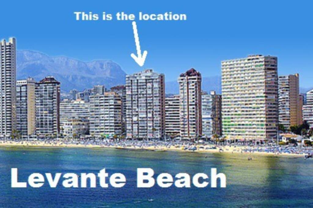 Seafront Luxury Levante Beach / Primera Linea Playa Levante Benidorm Kültér fotó